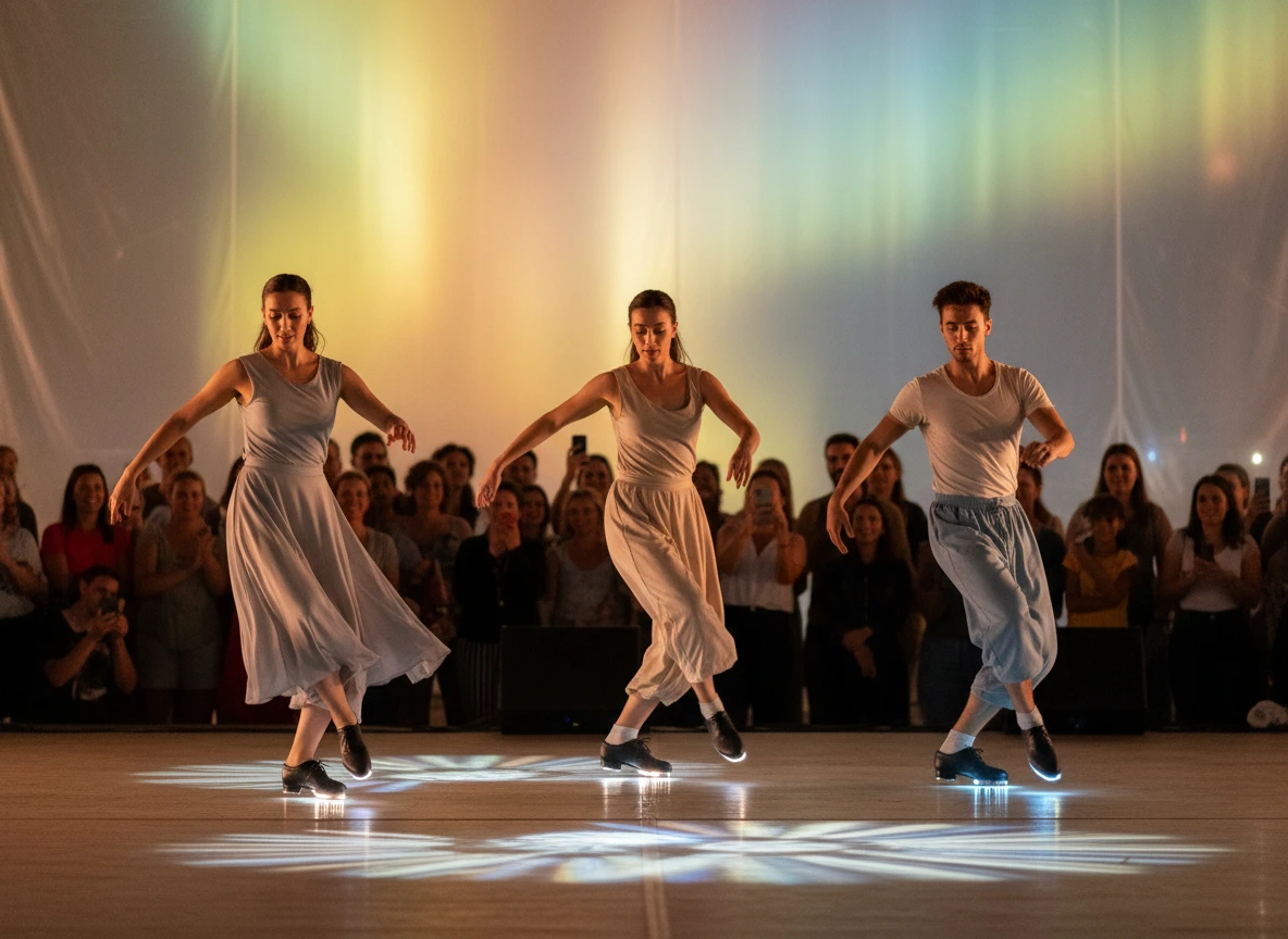 Aurora Lights Company en spectacle lumineux